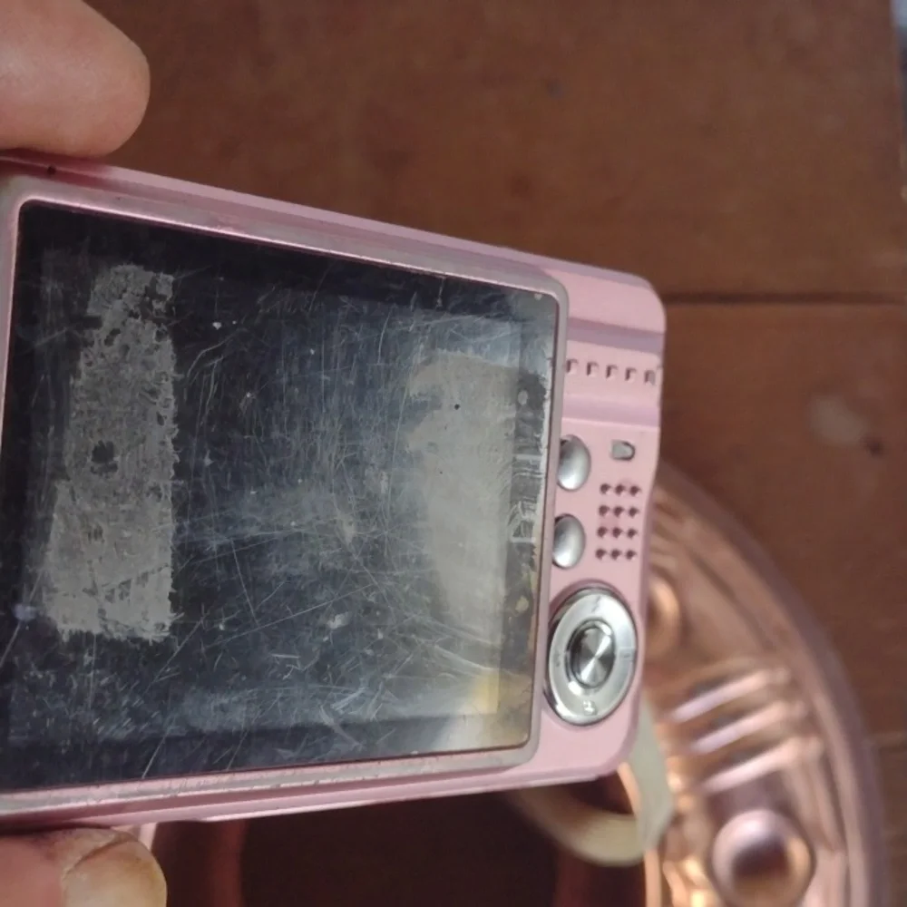 Pink Digital Camera with 21 MP